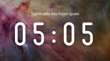 Horas Iguais - 05:05 -