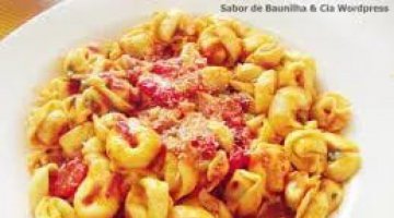 CAPELETTI COM MOLHO DE CAMARO E KANI